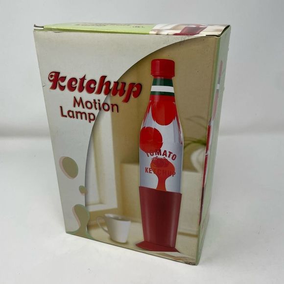 None Accents Vintage Tomato Ketchup Motion Lava Lamp New In Box Poshmark